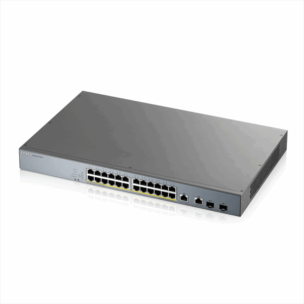 ZYXEL เน็ตเวิร์กสวิตซ์ ZXL-GS1350-26HP  ประกัน 3 ปี