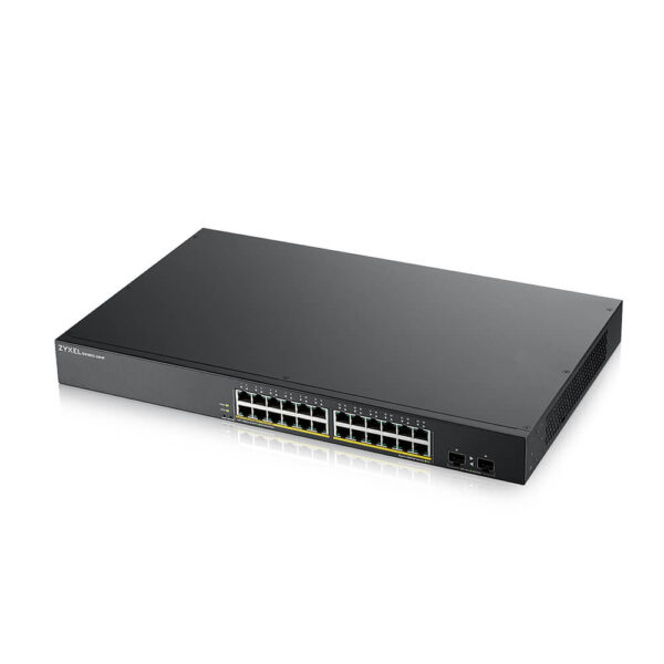ZYXEL เน็ตเวิร์กสวิตซ์ ZXL-GS1900-24HPV2  ประกัน 3 ปี